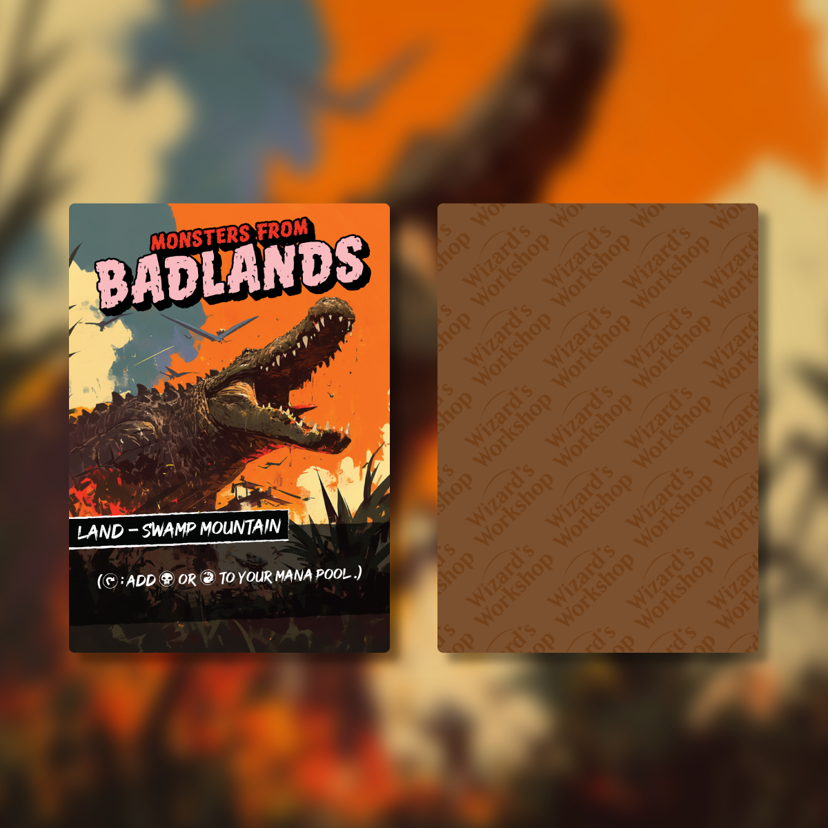 Monsters of the Land - Badlands (Dual Land)