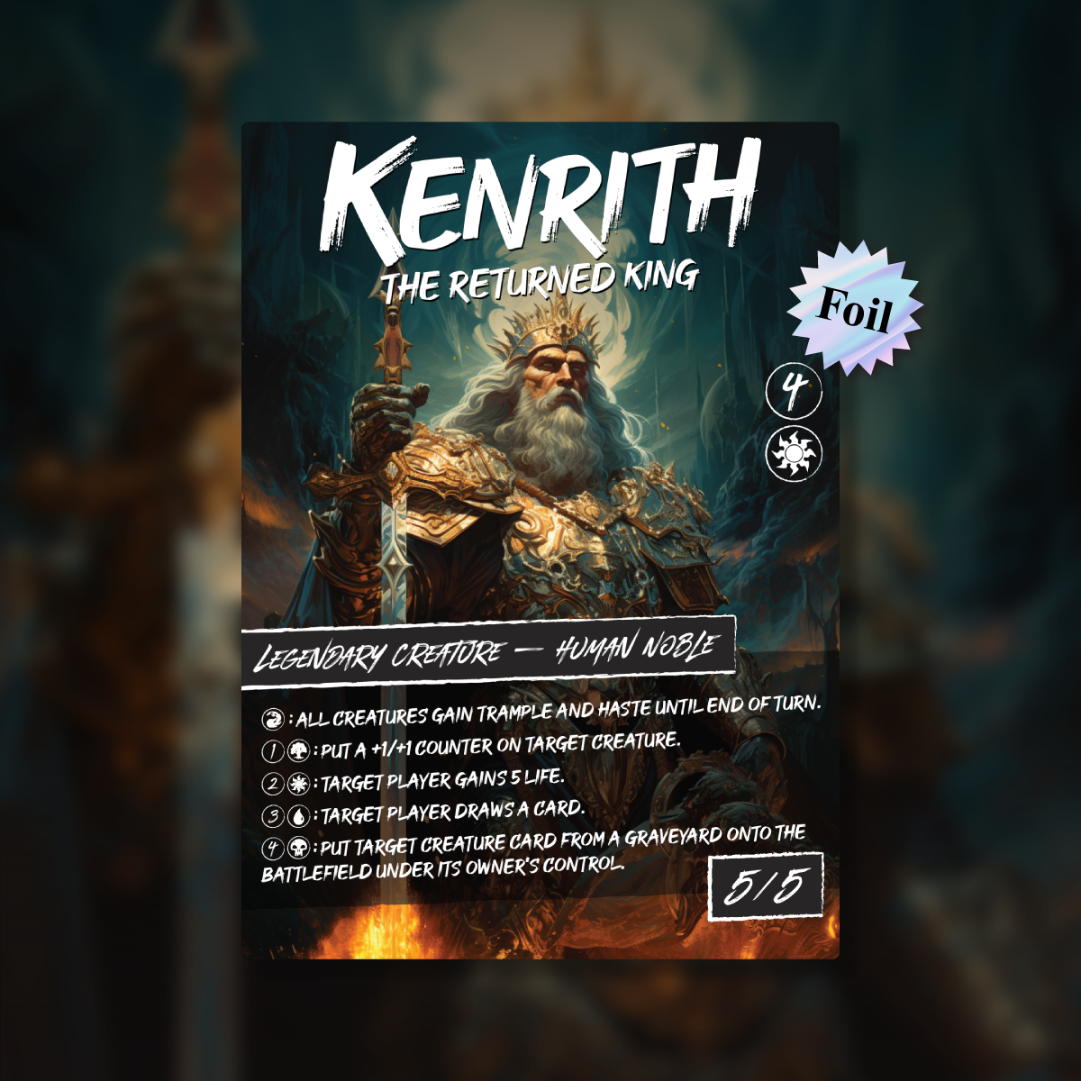 Kenrith, the Returned King