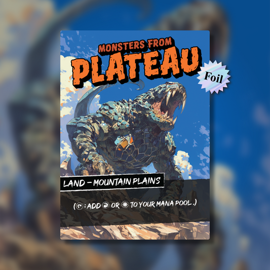 Monsters of the Land - Plateau (Dual Land)