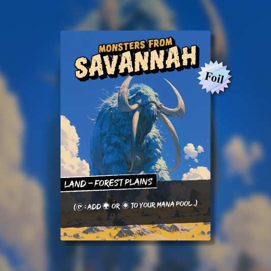 Monsters of the Land - Savannah (Dual Land)