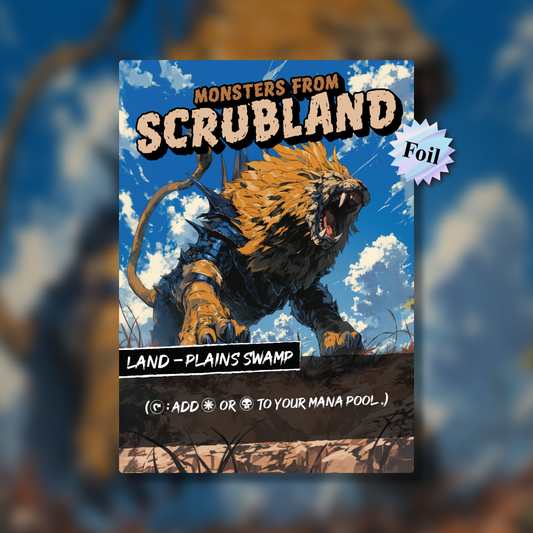 Monsters of the Land - Scrubland (Dual Land)