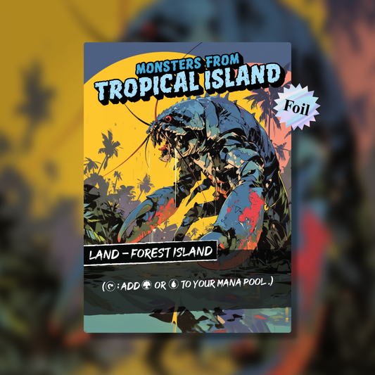 Monsters of the Land - Tropical Island (Dual Land)
