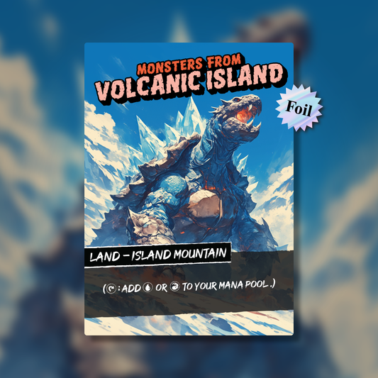 Monsters of the Land - Volcanic Island (Dual Land)